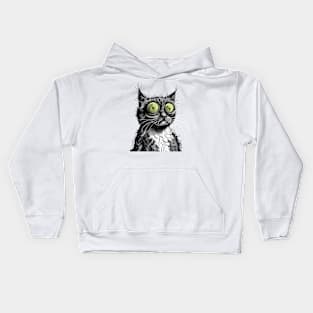 Frazzled Cat Kids Hoodie